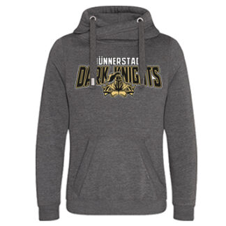 CROSS NECK HOODIE STAHLS
