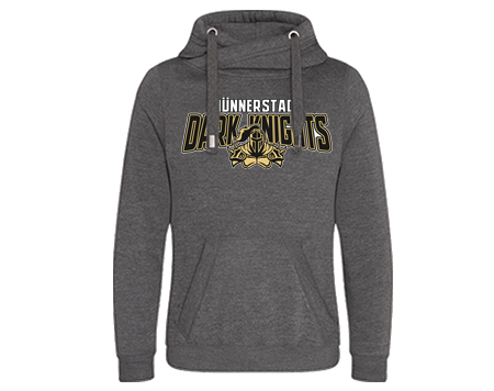 CROSS NECK HOODIE STAHLS