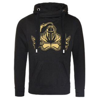 CROSS NECK HOODIE OLDSCHOOL