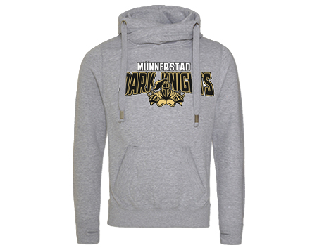 CROSS NECK HOODIE STAHLS – Bild 4