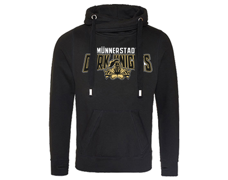 CROSS NECK HOODIE STAHLS – Bild 2