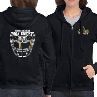 1Damen Zipped Hood Jacket Mask